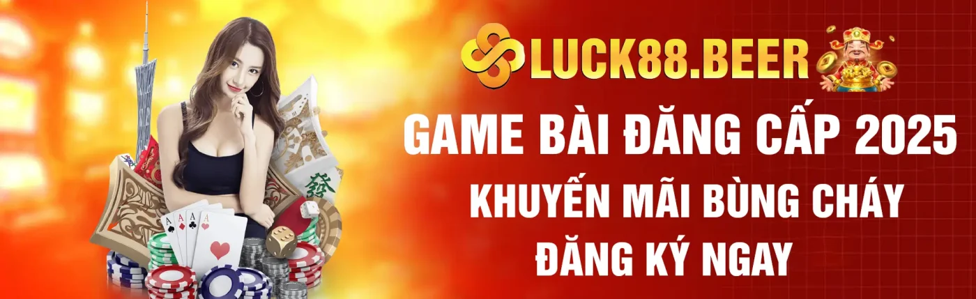 banner luck88beer