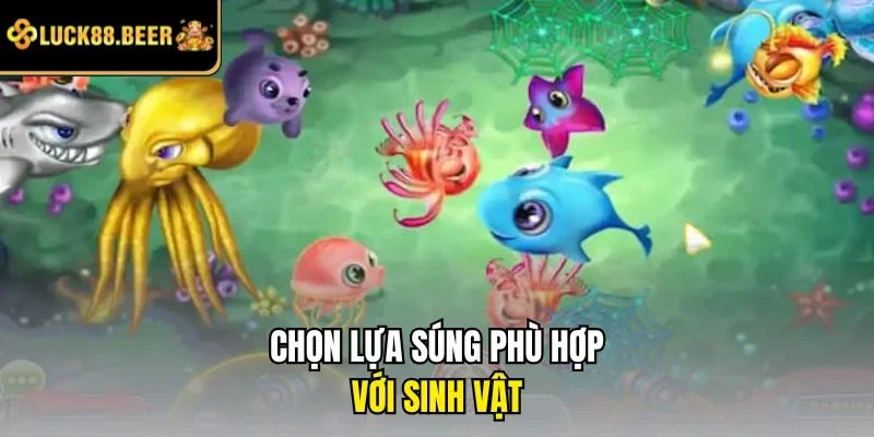 Chọn lựa súng phù hợp với sinh vật