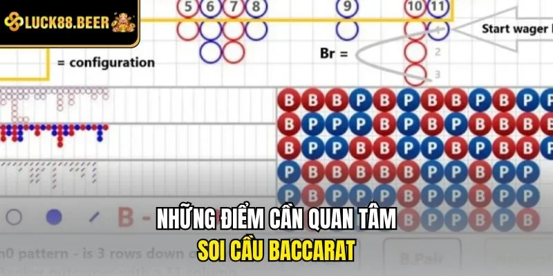 Những điểm cần quan tâm soi cầu Baccarat 